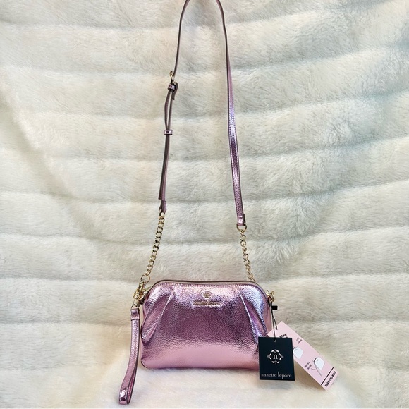 NANETTE LEPORE DAHLIA CROSSBODY/WRISTLET NWT - Picture 4 of 15